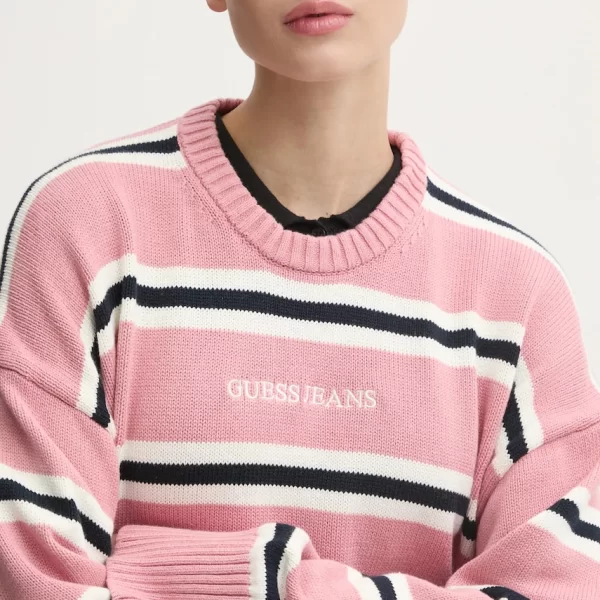 guess jeans Βαμβακερό πουλόβερ Guess Jeans
