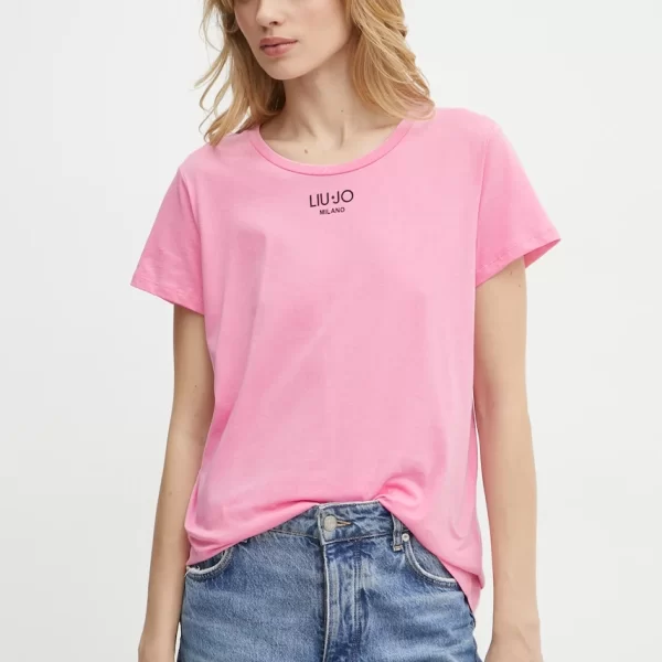 Liu Jo Βαμβακερό μπλουζάκι Liu Jo
