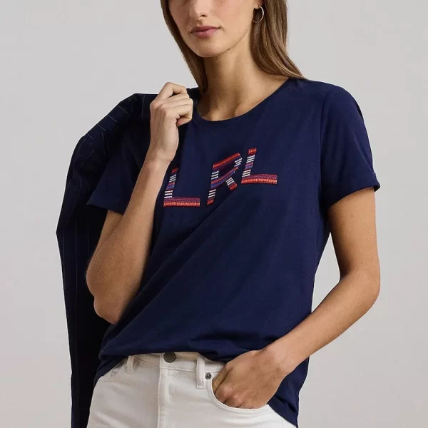 LAUREN RALPH LAUREN Βαμβακερό μπλουζάκι Lauren Ralph Lauren