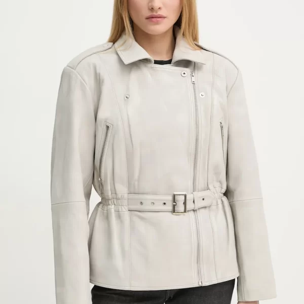 Gestuz Δερμάτινο μπουφάν Gestuz