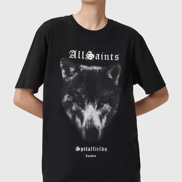 AllSaints Βαμβακερό μπλουζάκι AllSaints DAWN