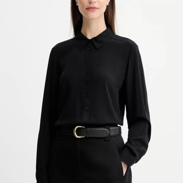 United Colors of Benetton United Colors of Benetton πουκάμισο Γυναικείο με βισκόζη