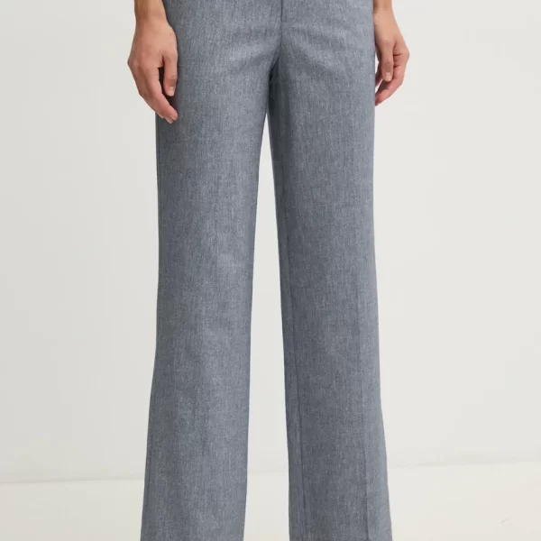 OUÍ Παντελόνι με λινό μείγμα OUI