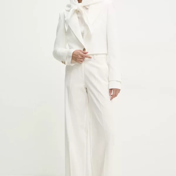 Answear Lab Παντελόνι κουστουμιού με φαρδύ κόψιμο Answear.LAB
