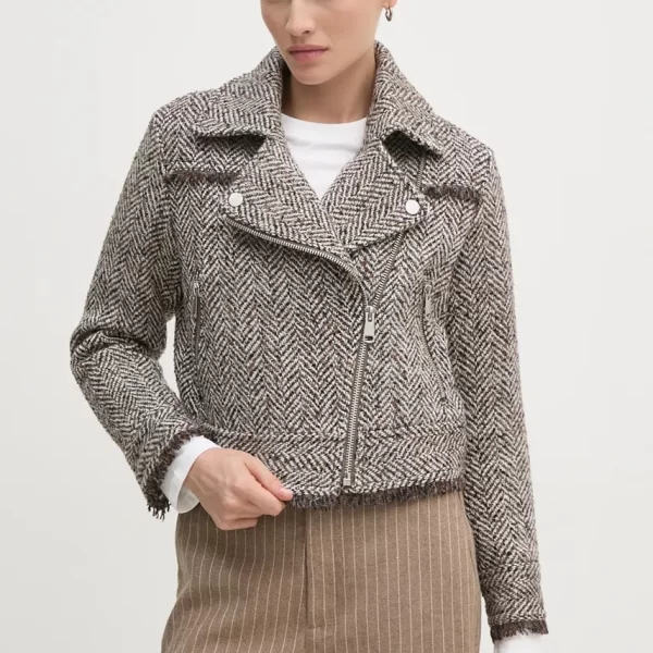 Sisley Μπουφάν από μίγμα μαλλιού Sisley