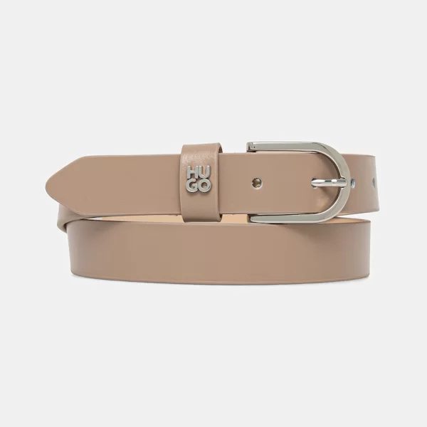 HUGO Δερμάτινη ζώνη HUGO San Jared-C