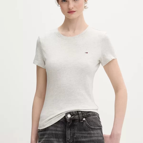 TOMMY JEANS Tommy Jeans basic t-shirt γυναικείο βαμβακερό