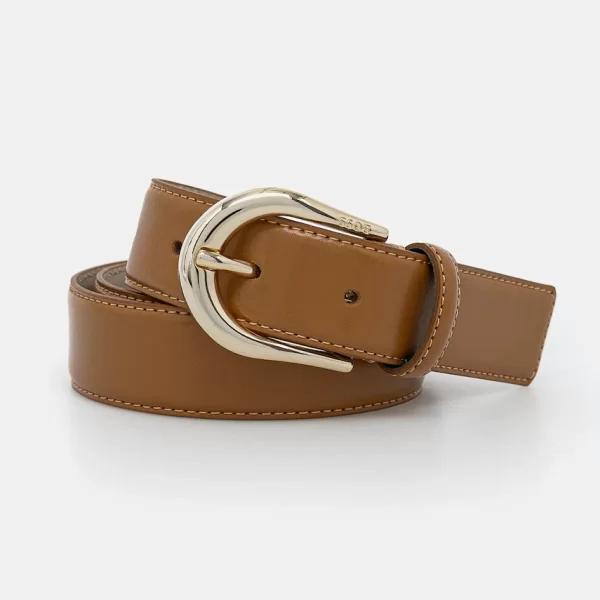 Boss Δερμάτινη ζώνη BOSS San Jared-C