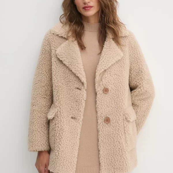 Sisley Παλτό από μείγμα μαλλιού Sisley