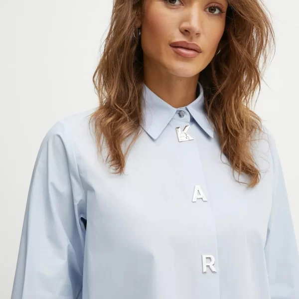 Karl Lagerfeld Βαμβακερό πουκάμισο Karl Lagerfeld