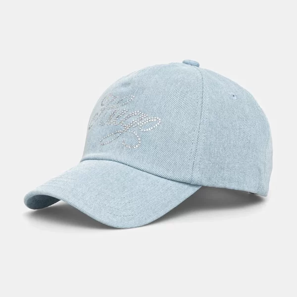 Hugo Blue Βαμβακερό καπέλο του μπέιζμπολ Hugo Blue