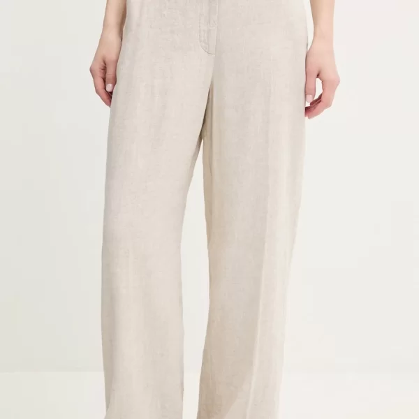 Abercrombie & Fitch Λινό παντελόνι Abercrombie & Fitch