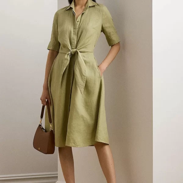 LAUREN RALPH LAUREN Lauren Ralph Lauren Φόρεμα flared λινό