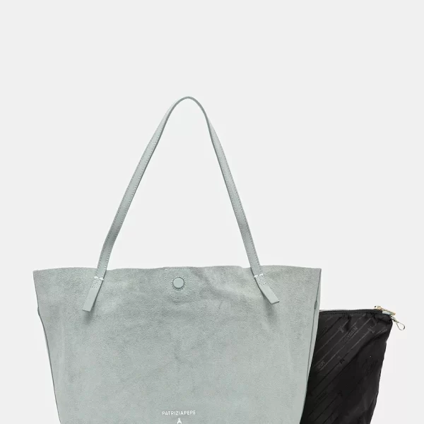 Patrizia Pepe Δερμάτινη τσάντα διπλής όψης