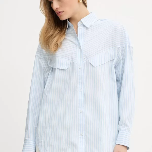 Boss Orange Βαμβακερό πουκάμισο BOSS Orange Bashinah