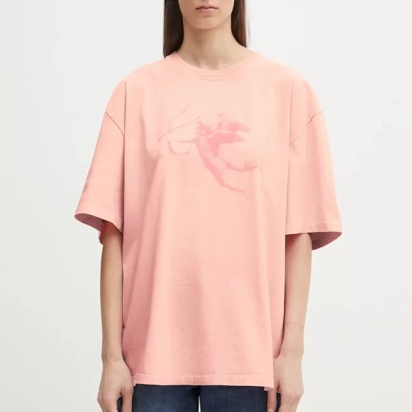 Fiorucci Βαμβακερό μπλουζάκι Fiorucci Print Boxy Fit