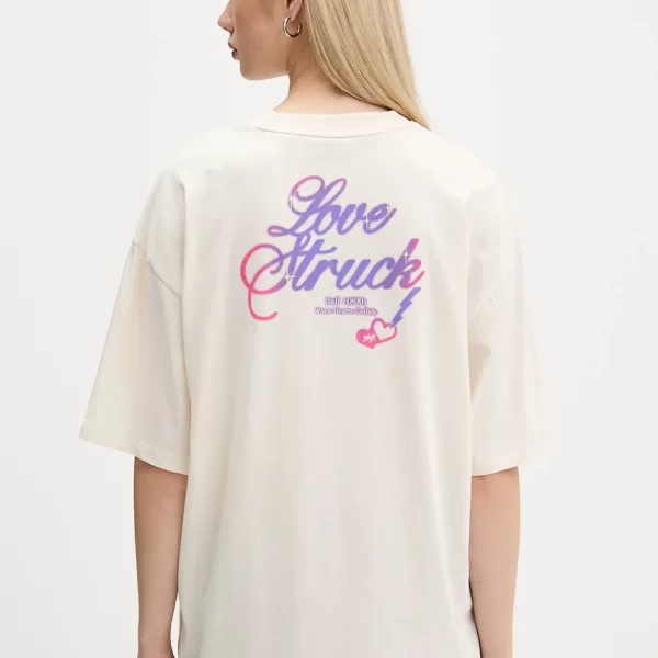 Hugo Blue Βαμβακερό μπλουζάκι Hugo Blue San Jared-C