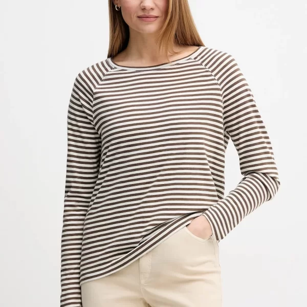 Marc O'Polo Βαμβακερή μπλούζα με μακριά μανίκια Marc O'Polo