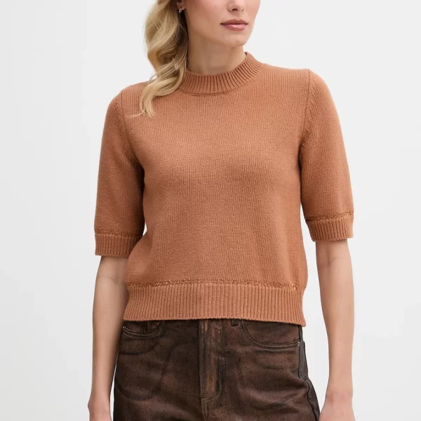 Πουλόβερ με προσθήκη μαλλιού United Colors of Benetton