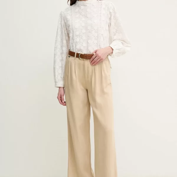 Hoss Intropia Βαμβακερή μπλούζα Hoss Intropia