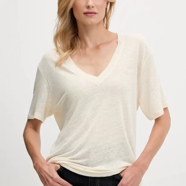 Boss Orange Λευκό μπλουζάκι BOSS Orange San Jared-C