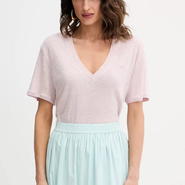 Boss Orange Λευκό μπλουζάκι BOSS Orange San Jared-C