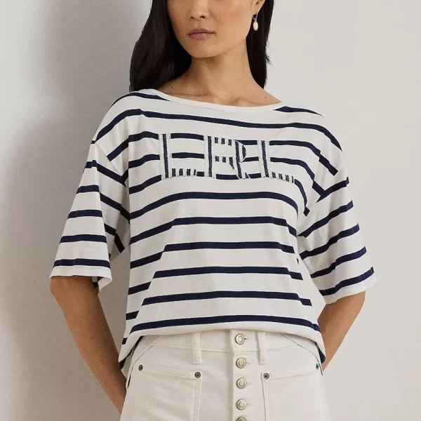 LAUREN RALPH LAUREN Βαμβακερό μπλουζάκι Lauren Ralph Lauren