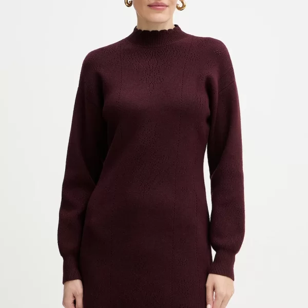 TWINSET Φόρεμα με προσθήκη μαλλιού Twinset