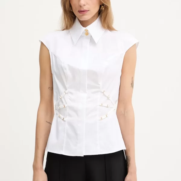 ELISABETTA FRANCHI Βαμβακερό πουκάμισο Elisabetta Franchi