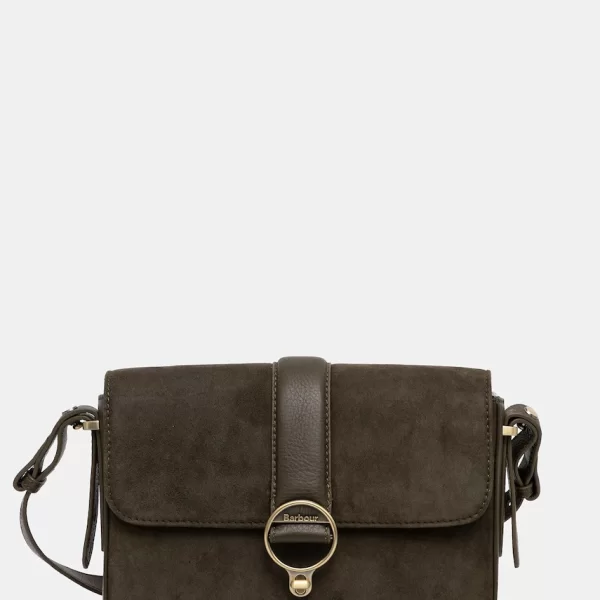 BARBOUR Τσάντα σουέτ Barbour Rosa