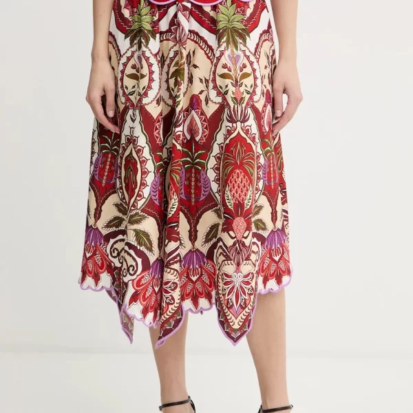 FARM RIO Φούστα με λινό Farm Rio