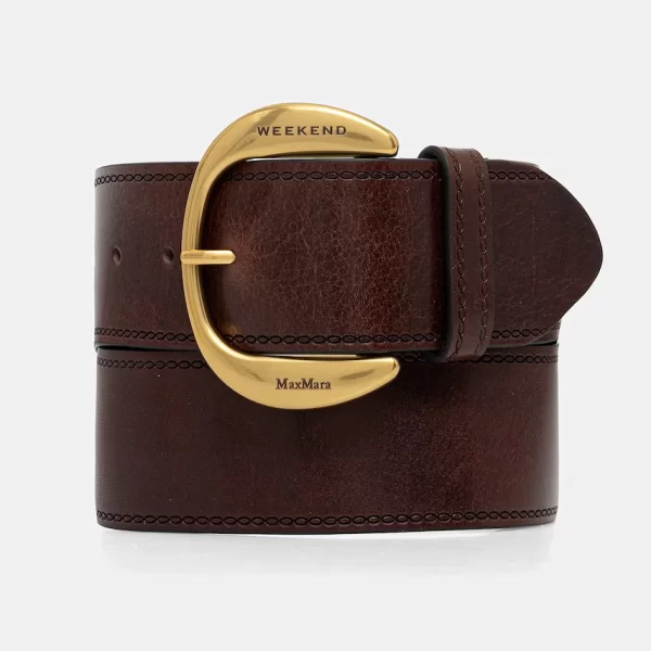 WEEKEND MAX MARA Δερμάτινη ζώνη Weekend Max Mara ALACCATO