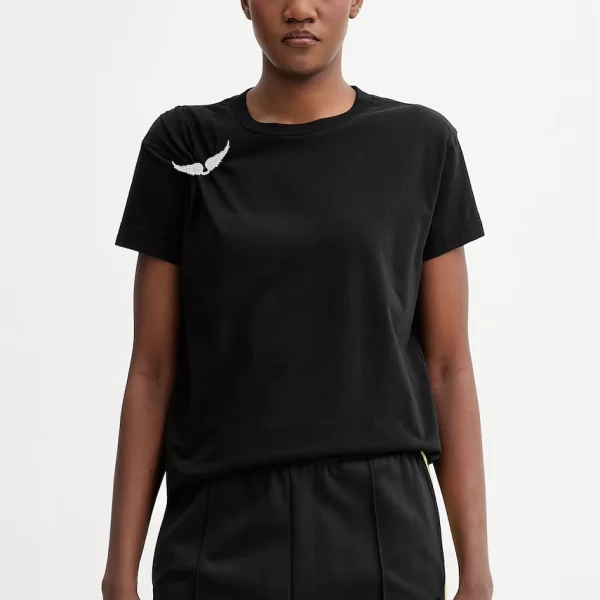 Zadig & Voltaire Βαμβακερό μπλουζάκι ZADIG&VOLTAIRE