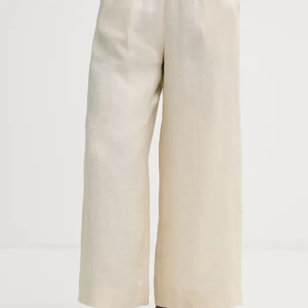 MM by Max Mara MM by Max Mara Παντελόνι γυναικεία λινά CANNETI