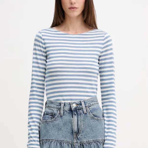 Marc O'Polo Βαμβακερή μπλούζα με μακριά μανίκια Marc O'Polo