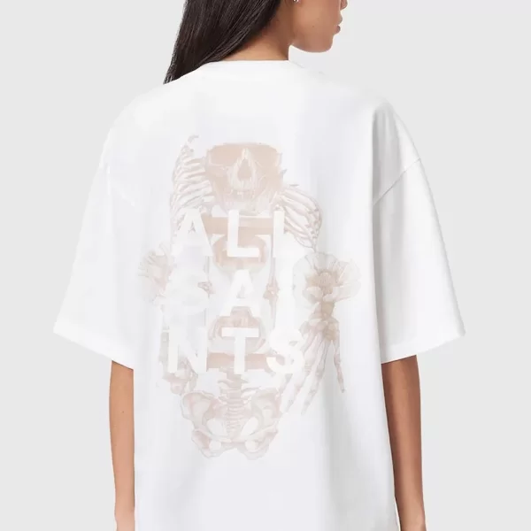 AllSaints Βαμβακερό μπλουζάκι AllSaints TEMPUS