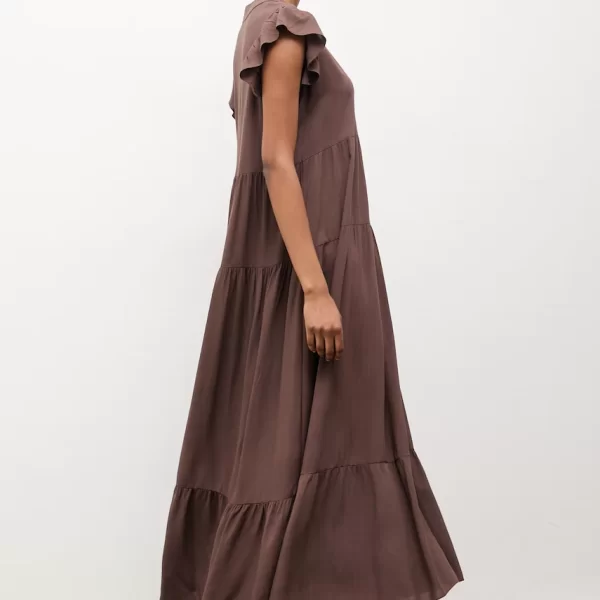 Answear Lab Φόρεμα με λίγο λινό Answear.LAB