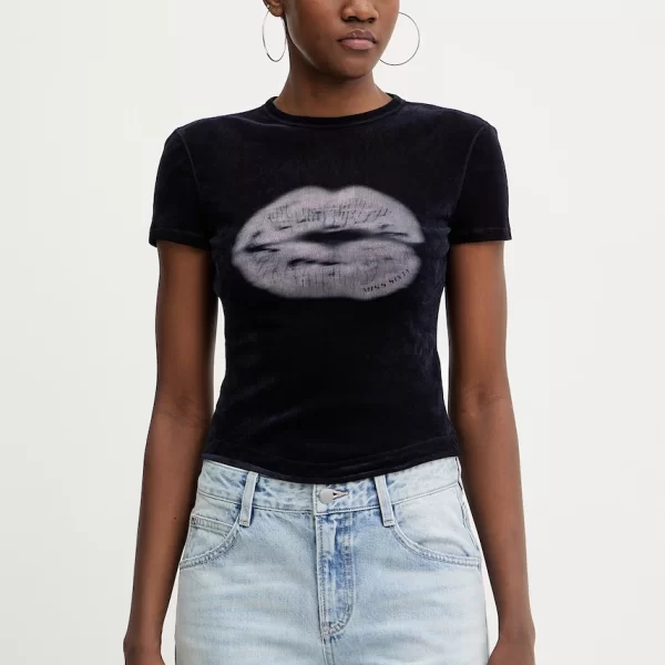 Miss Sixty Βελούδινο μπλουζάκι Miss Sixty