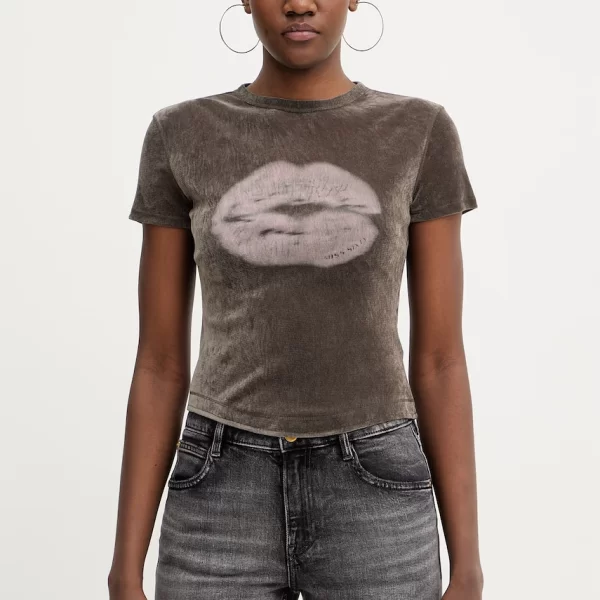 Miss Sixty Βελούδινο μπλουζάκι Miss Sixty