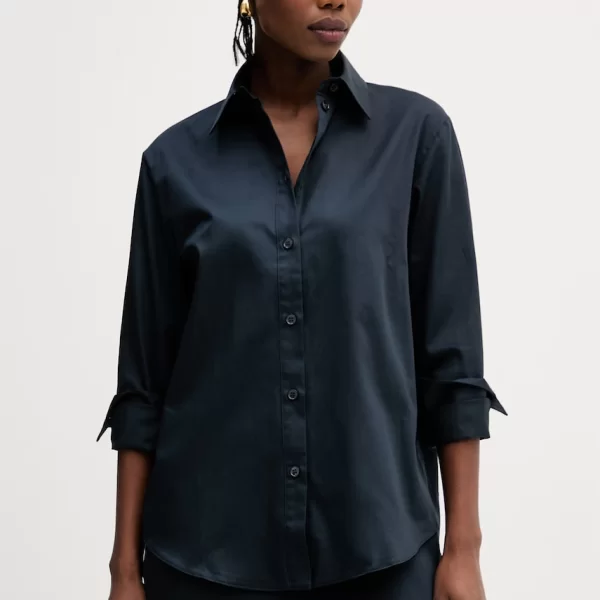 MM by Max Mara Βαμβακερό πουκάμισο MM by Max Mara VELOCE