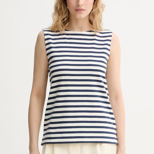 WEEKEND MAX MARA Weekend Max Mara τοπ γυναικείο βαμβακερό MULTIH