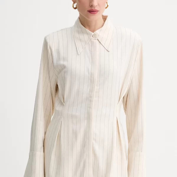 Gestuz Gestuz Πουκάμισο γυναικείο με πρόσμιξη λινού