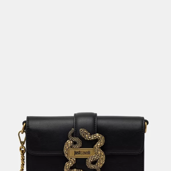 JUST CAVALLI Just Cavalli Clutch Γυναικείο από απομίμηση δέρματος