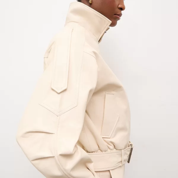 Answear Lab Answear.LAB δερμάτινο Γυναικείο τζάκετ από δέρμα από την Unscripted collection