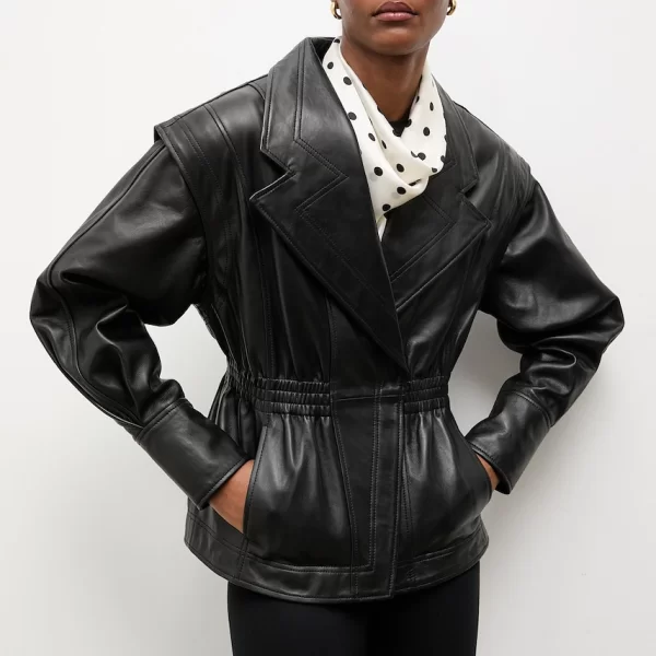 Answear Lab Answear.LAB μπουφάν γυναικείο δερμάτινο από την Unscripted collection