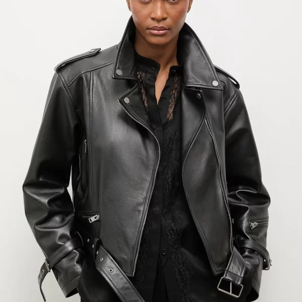 Answear Lab Answear.LAB Γυναικείο Δερμάτινο τζάκετ από δέρμα από την Unscripted collection