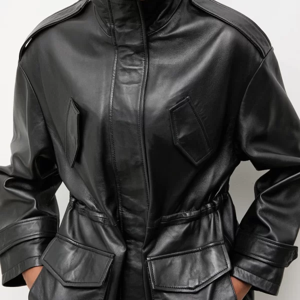 Answear Lab Answear.LAB μπουφάν γυναικείο δερμάτινο από την Unscripted collection