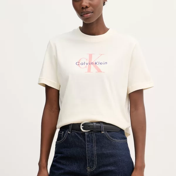 Calvin Klein Jeans Calvin Klein Jeans t-shirt γυναικείο βαμβακερό