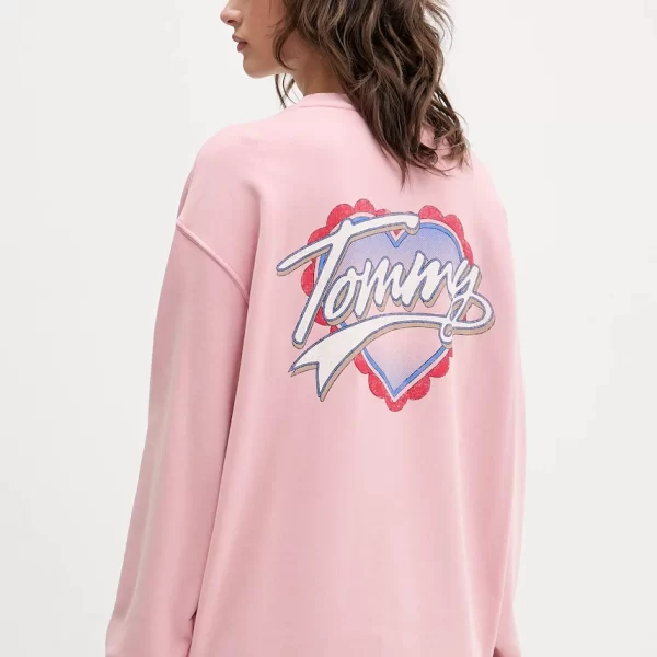 TOMMY JEANS Βαμβακερή μπλούζα Tommy Jeans