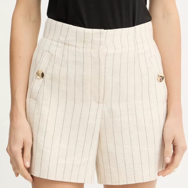 MORGAN Λινό σορτς Morgan